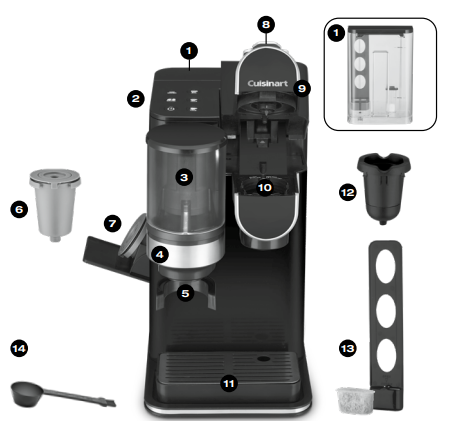 Cuisinart-DGB-2 -Grind &-Brew-Coffeemaker-fig-1