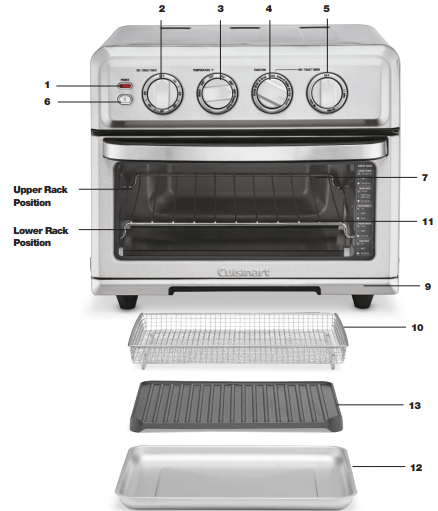 Cuisinart-TOA-70-AirFryer-Toaster-Oven-and-Grill-FIG2