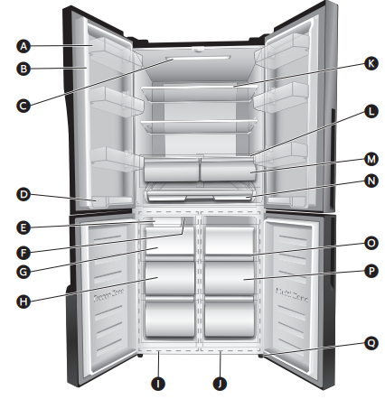 Hisense-HQD20-Use &-Care-Refrigerator-FIG1