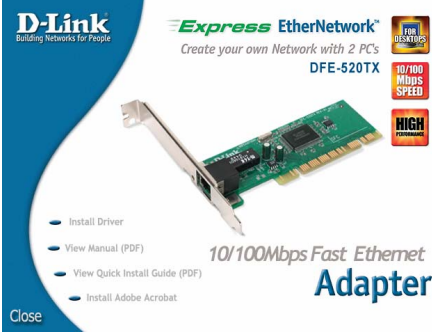 D-Link-DFE-520TX-32-bit-PCI-Network-Adapter-fig-1